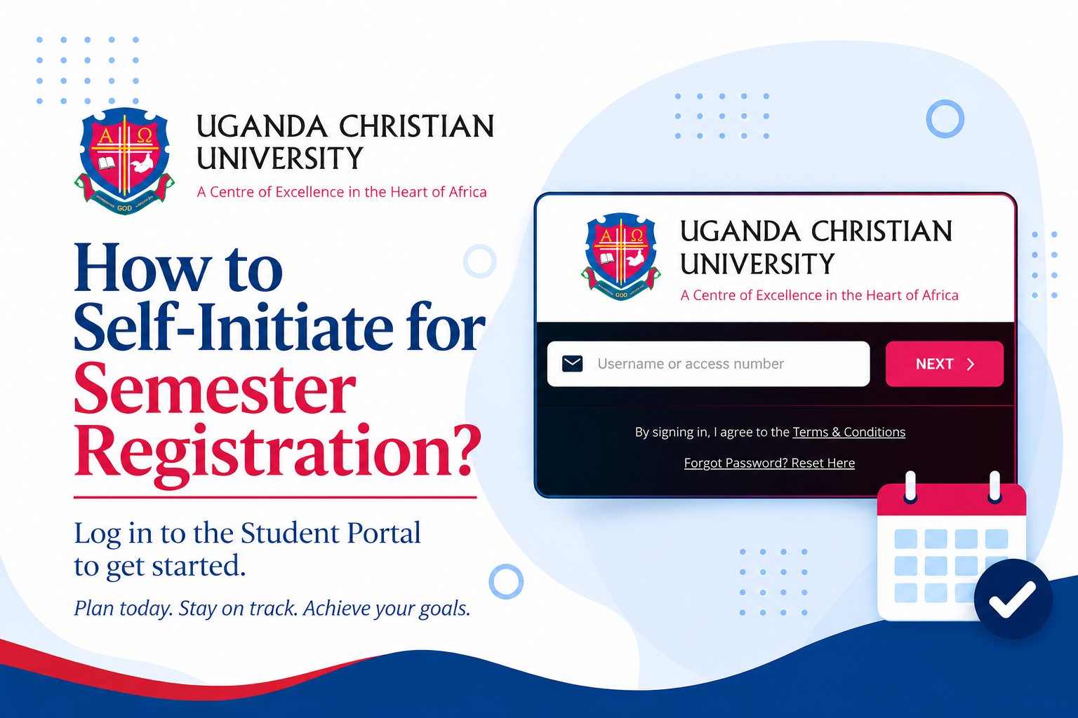 How do I self-initiate for semester registration?